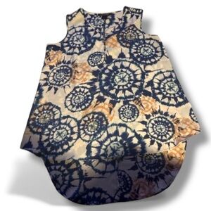 Ashley Stewart Sleeveless Tie-Dye Top – Size 10/12